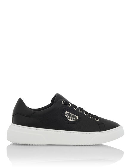 Leather Lo-Top Sneakers Iconic Plein