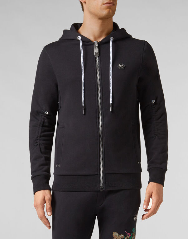 Hoodie Sweatjacket Aloha Plein