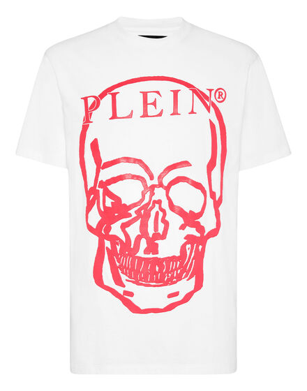 Jersey T-shirt Round Neck SS Skull and Plein