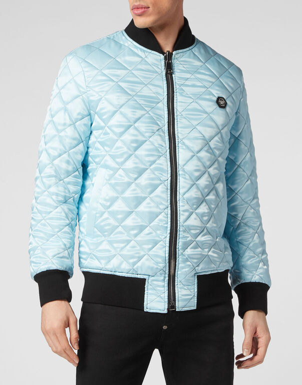 Satin Bomber Love Tattoo