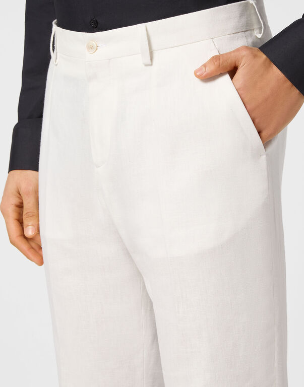 Linen Long Trousers Gigolò fit
