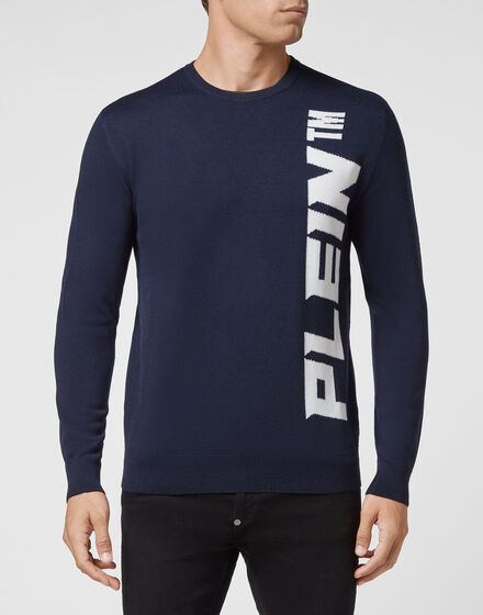 Wool Pullover Round Neck LS