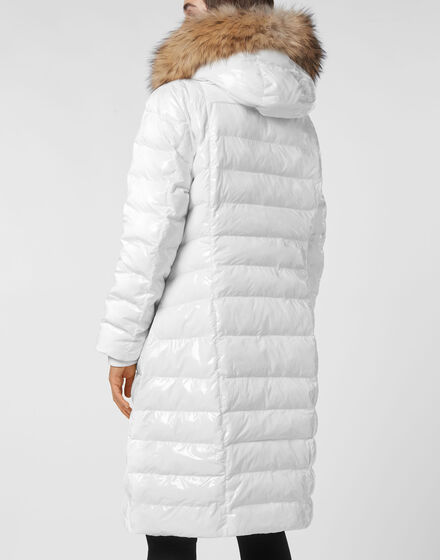 Nylon Long Down Jacket Nylon Long Down Jacket