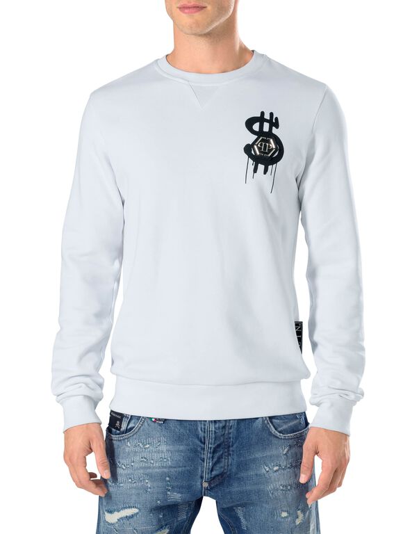 Sweatshirt round neck LS "Dollar fly"