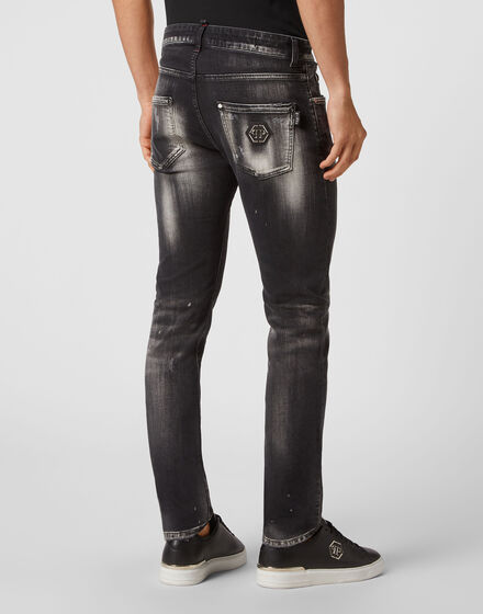 Denim Trousers Super Straight Cut Fit