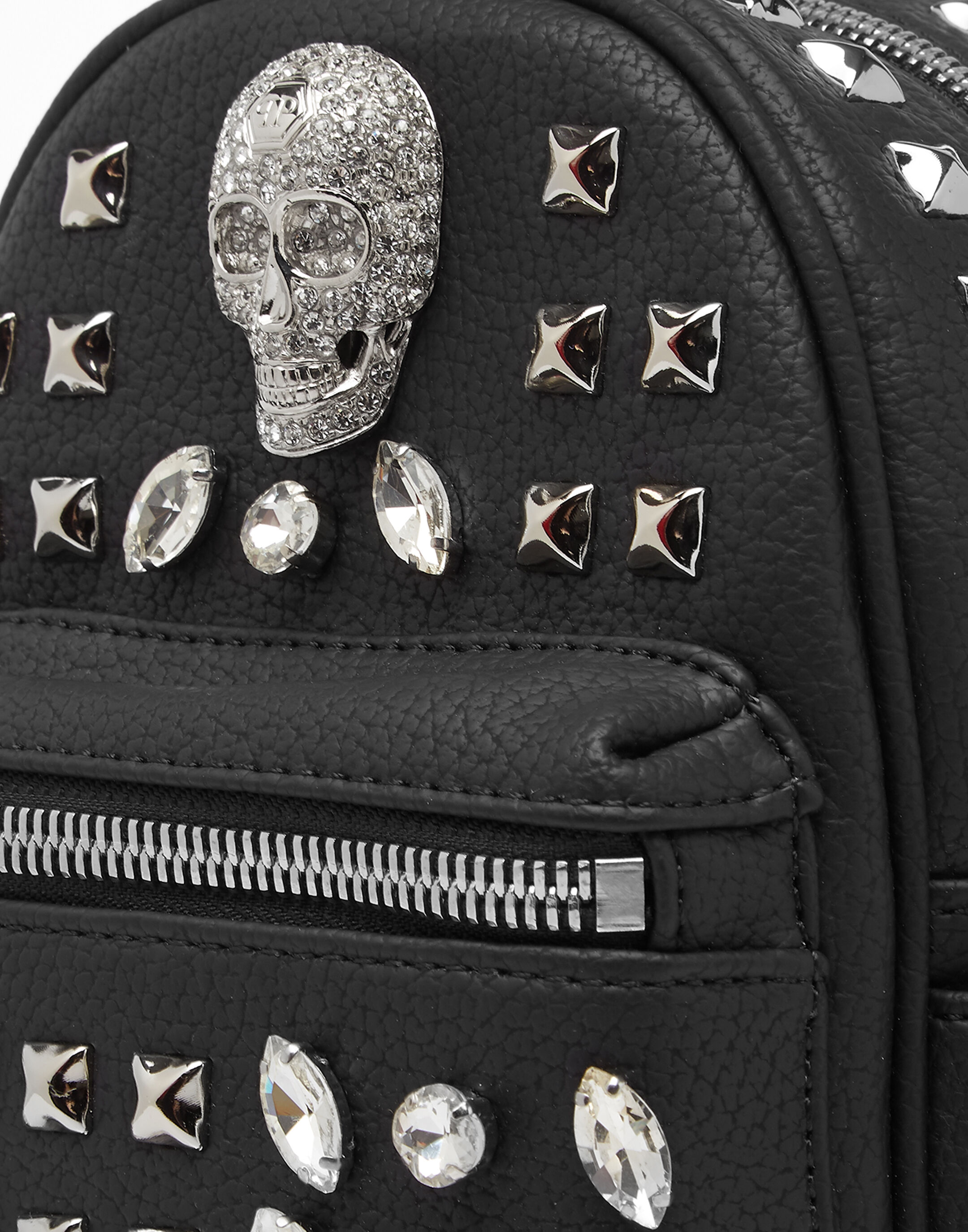 Shiny on sale black backpack