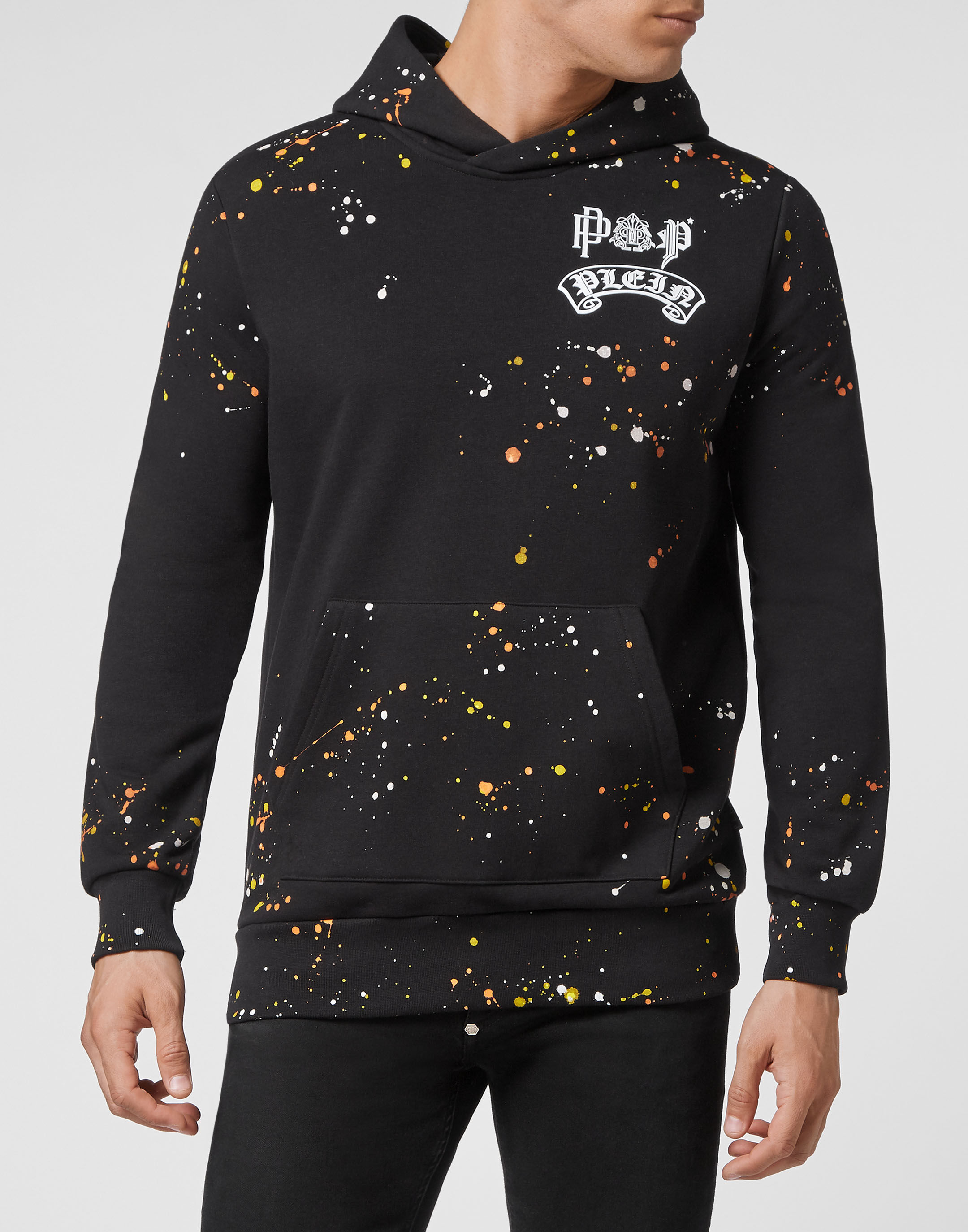 Hoodie sweatshirt Stones LA fingers | Philipp Plein Outlet