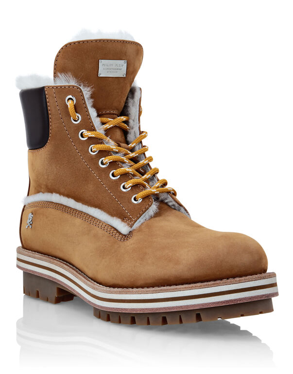 Nabuk Boots with shearling inside The Hunter