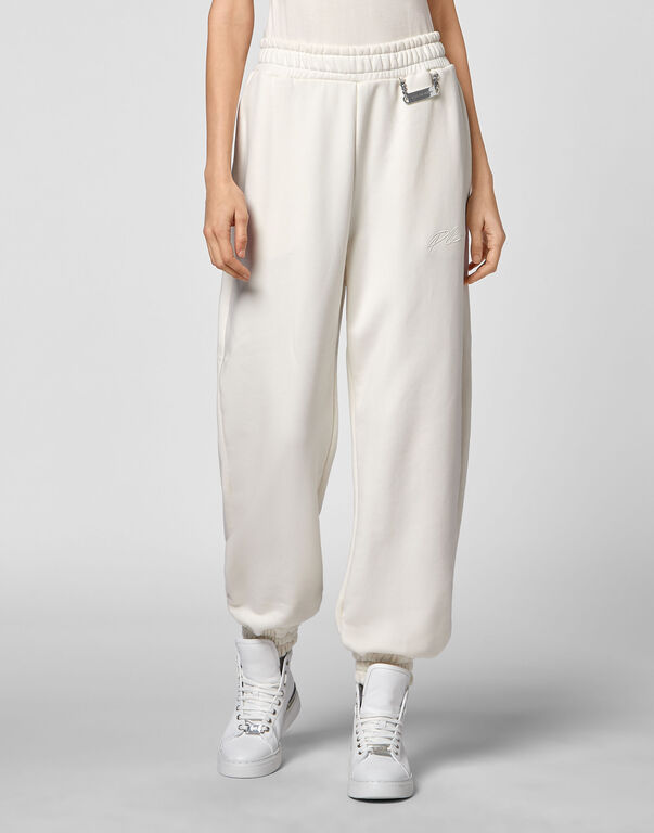 Leisurewear Trousers Embroidery Signature