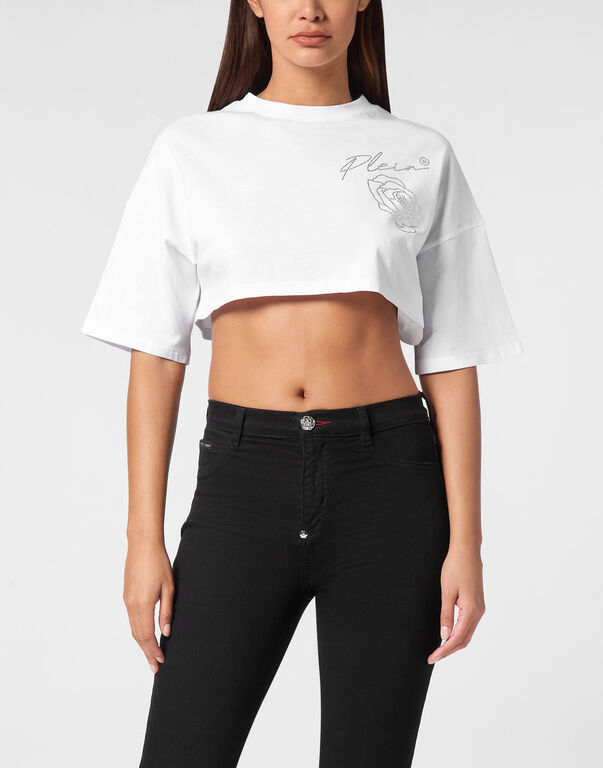 Roses Cropped Top