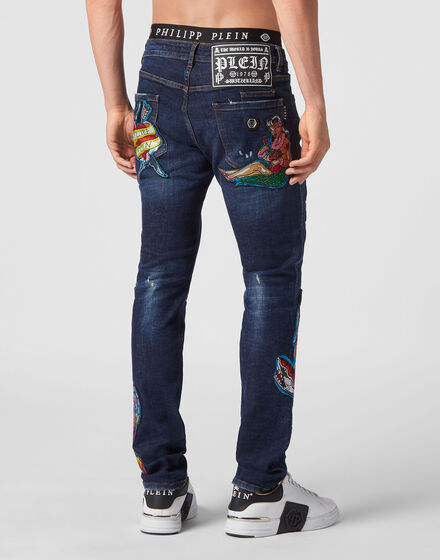 Denim Trousers Super Straight Cut Hawaii