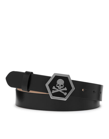 Leather Belt Skull