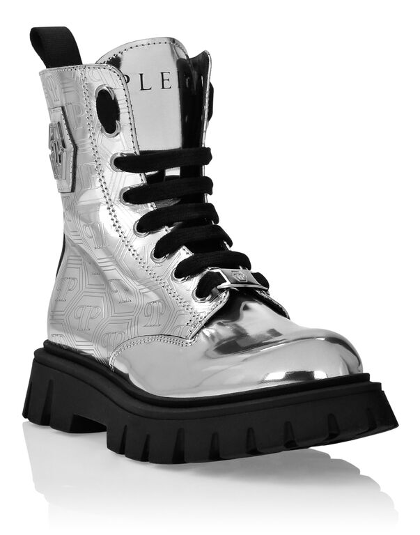 Mid Boots Hexagon Monogram