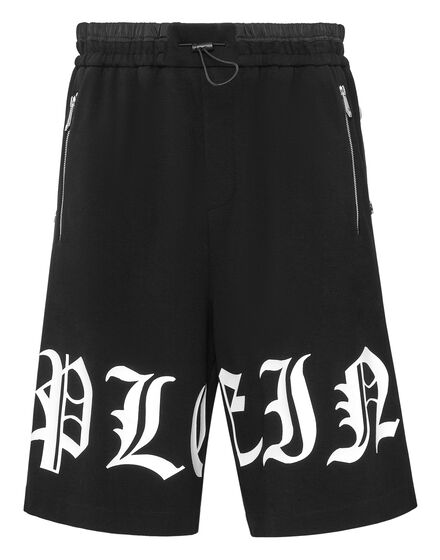 Jersey Jogging Shorts Gothic Plein