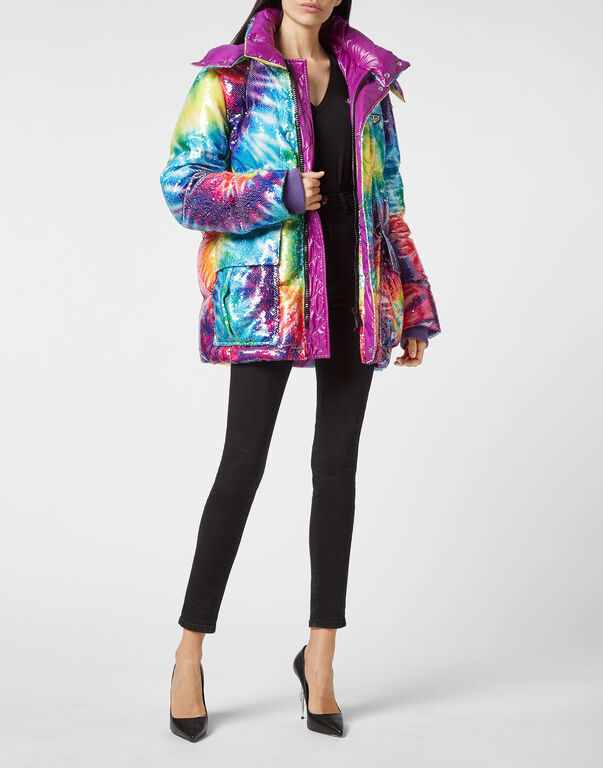 Jacket Paillettes Tye Die