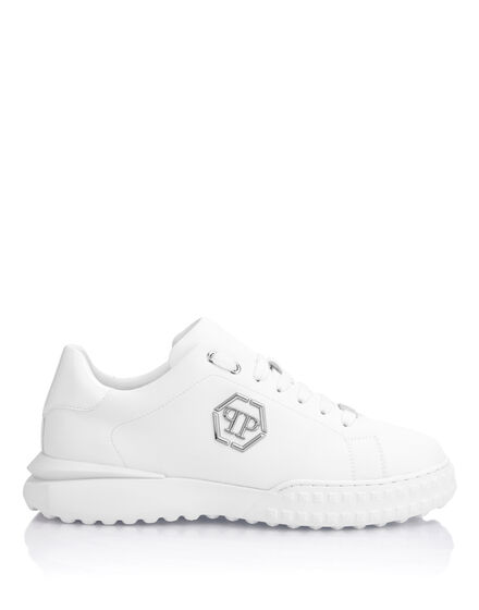 Nappa Leather Low-Top Sneakers Hexagon