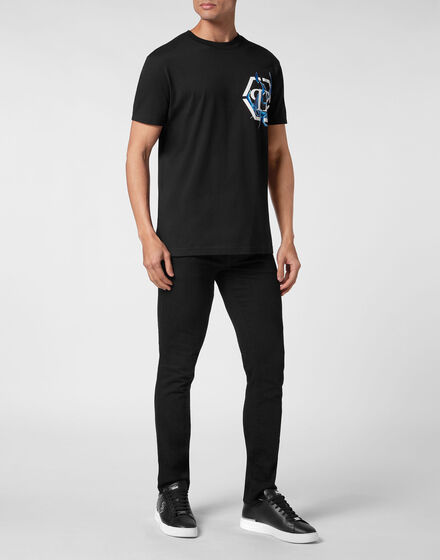 T-shirt Round Neck SS Flame Logos T-shirt Round Neck SS Flame Logos