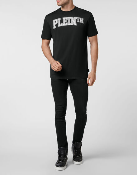 T-shirt Round Neck SS with Crystals