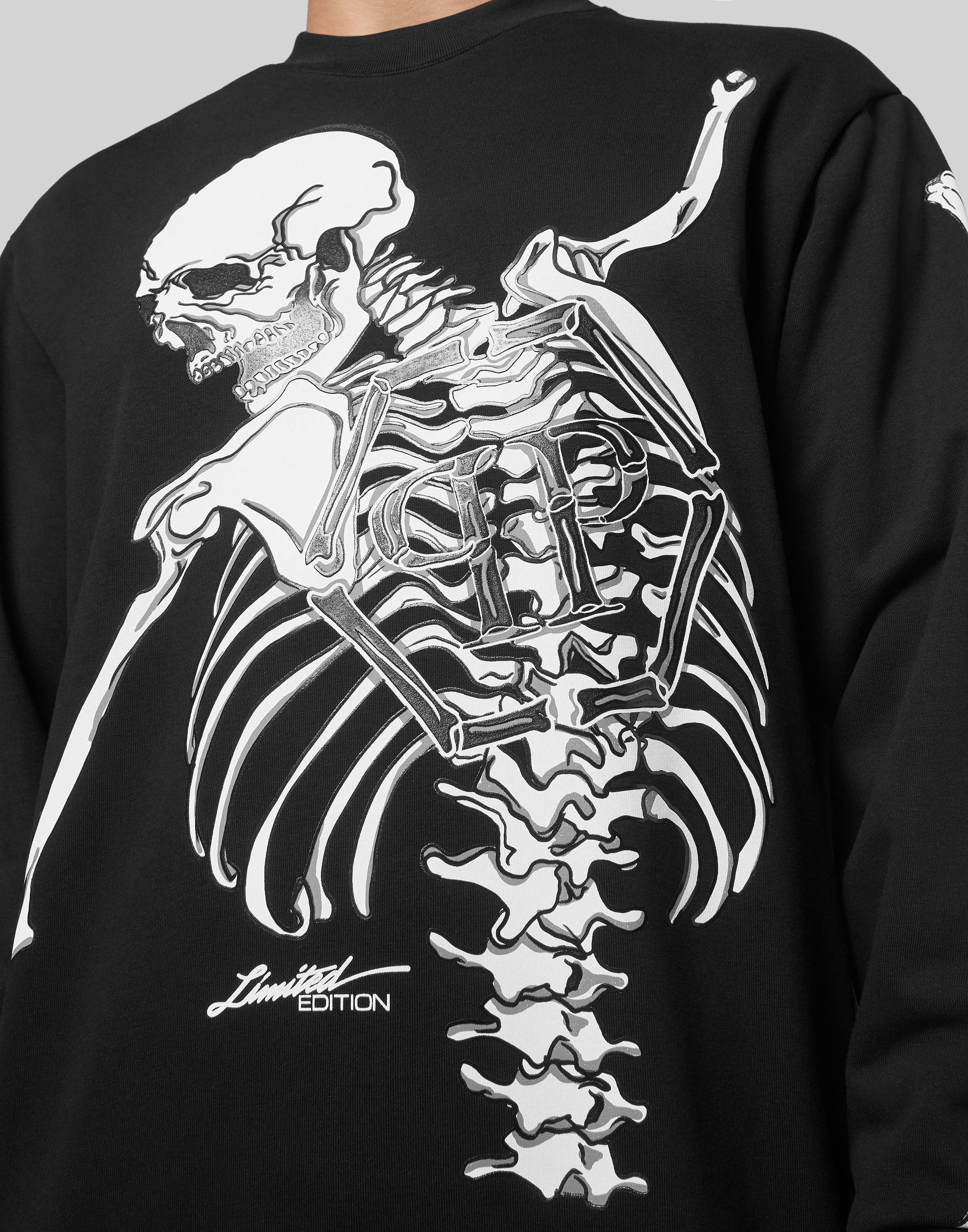 Sweatshirt LS Skeleton | Philipp Plein Outlet