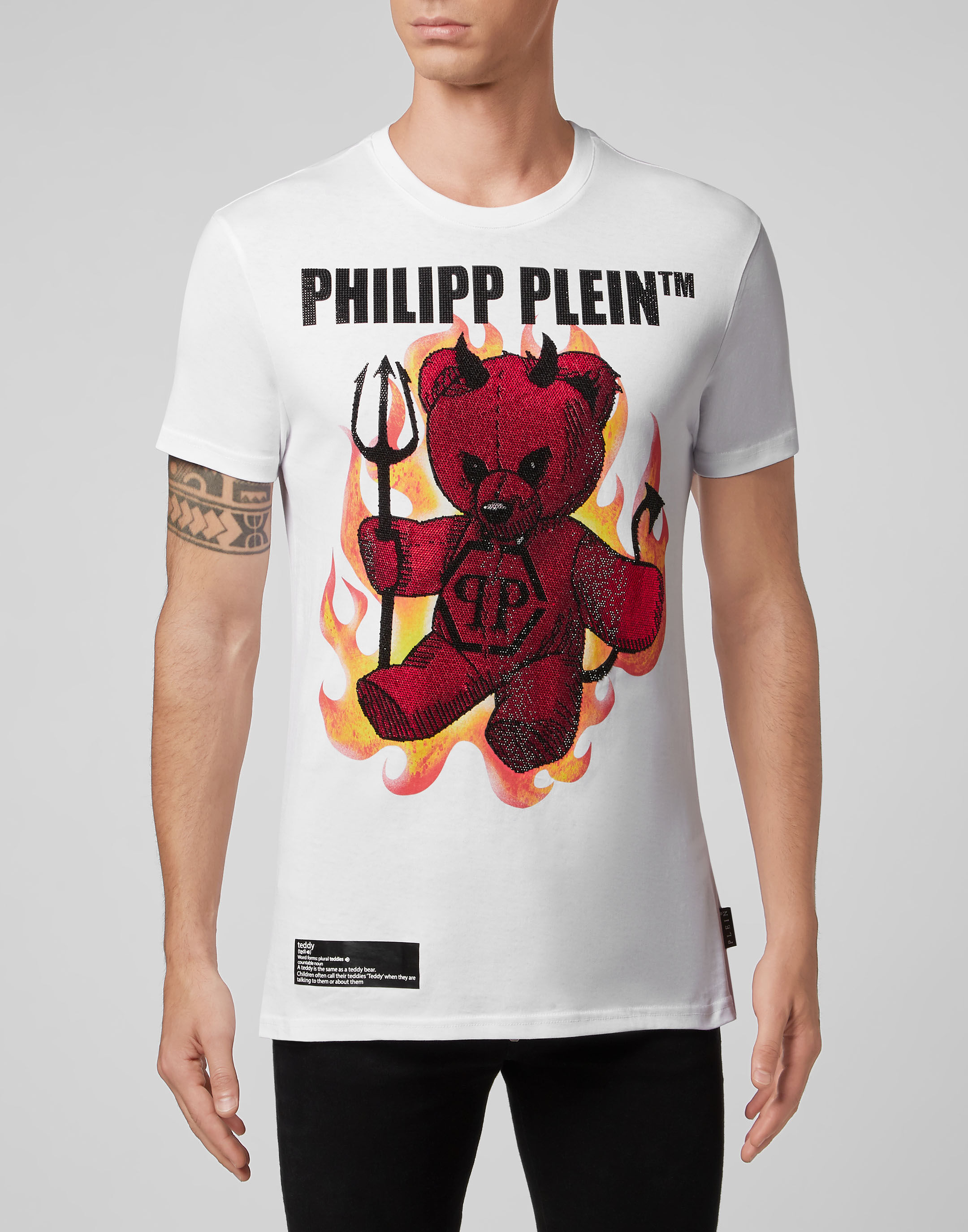 T shirt Round Neck SS Teddy Bear Philipp Plein Outlet