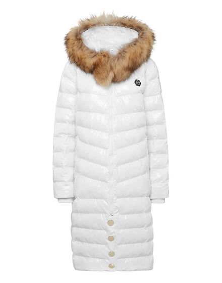 Nylon Long Down Jacket Nylon Long Down Jacket