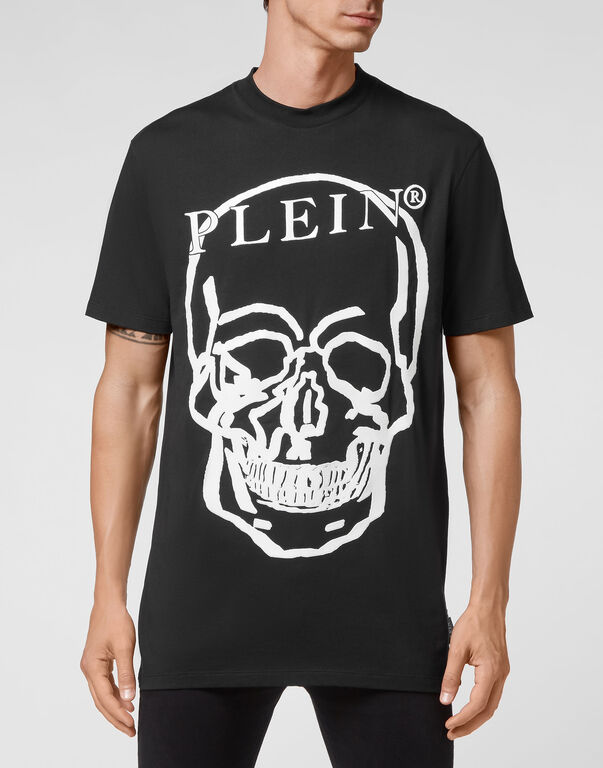 Jersey T-shirt Round Neck SS Skull and Plein