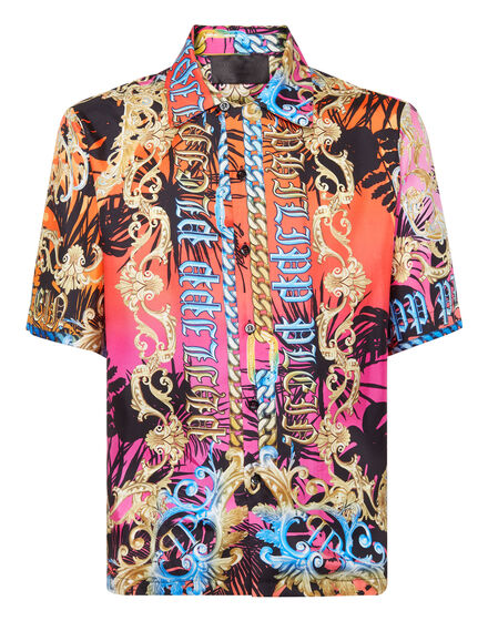 Silk Shirt Bowling SS Baroque