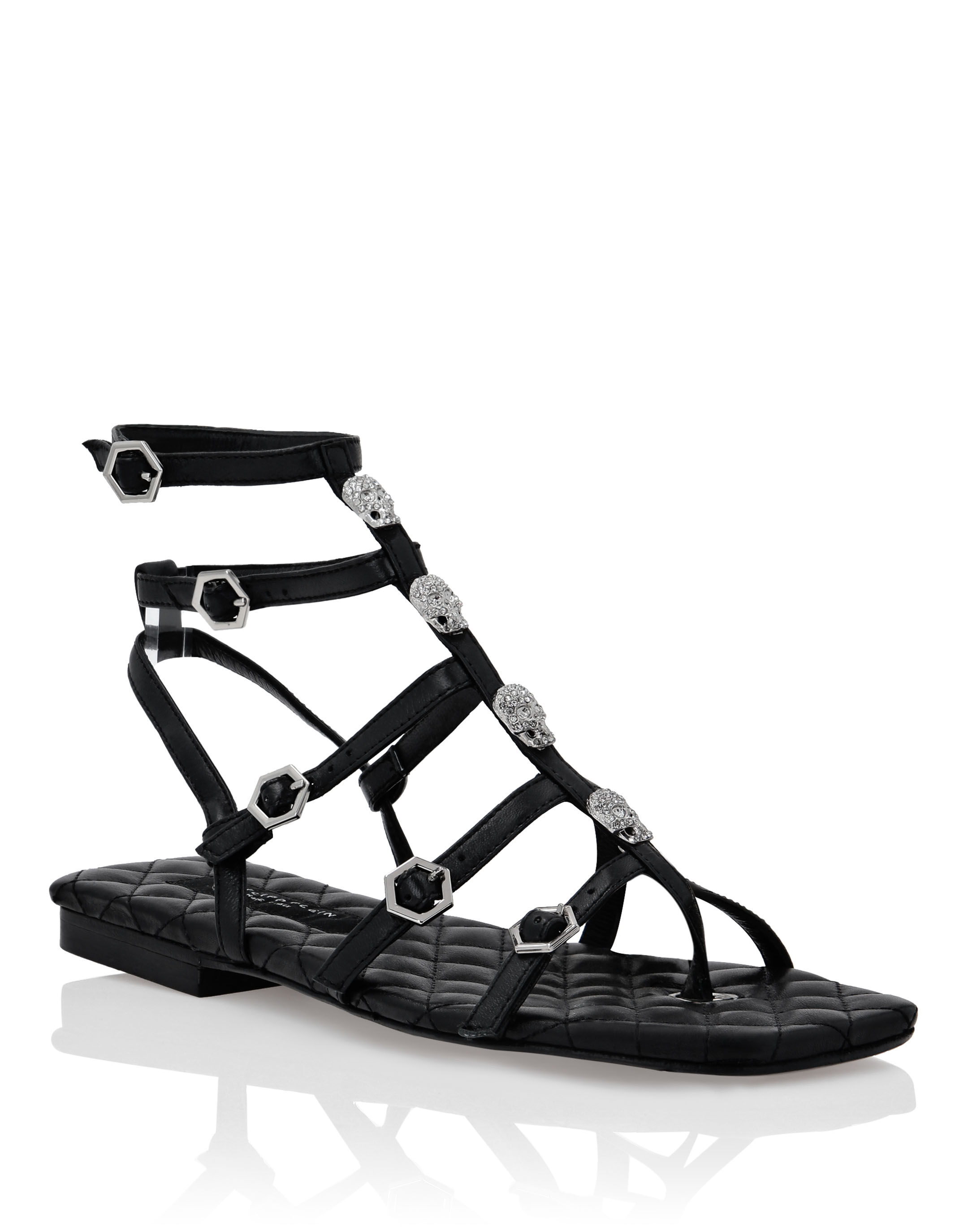 Skull gladiator sandals new arrivals