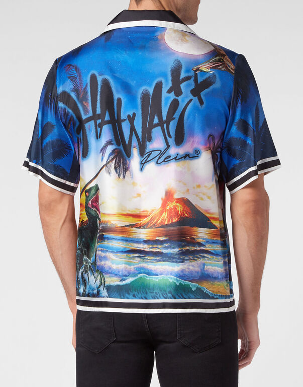 Silk Bowling Shirt SS Hawaii