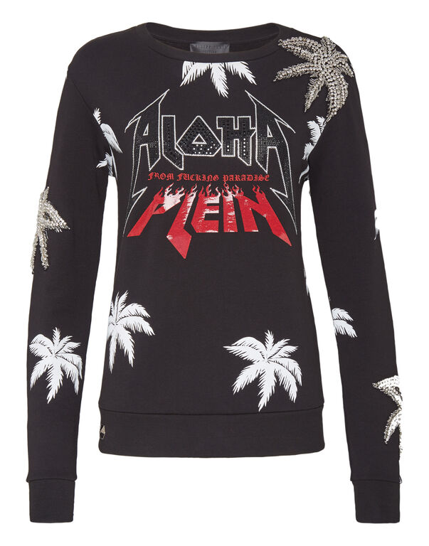 Sweatshirt LS Aloha Plein