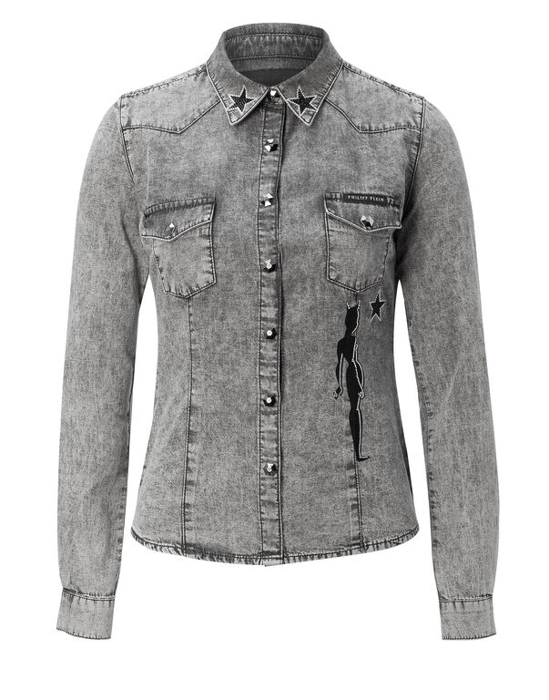 denim shirt "lady"