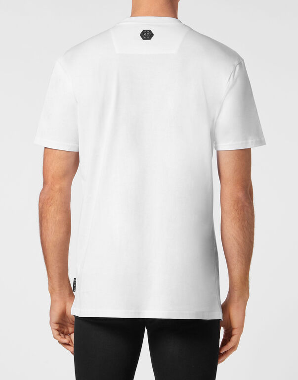 T-shirt Round Neck SS with Crystals
