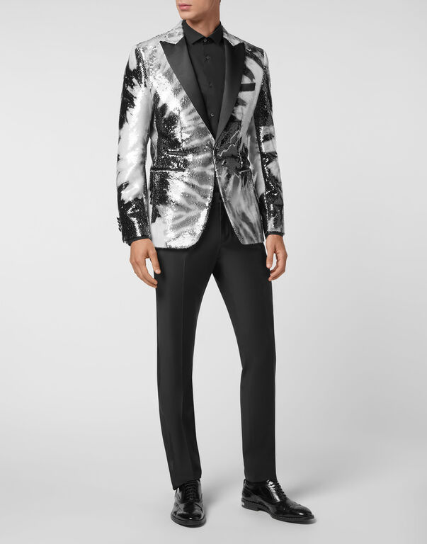 Paillettes Blazer Lord Fit Tie dye