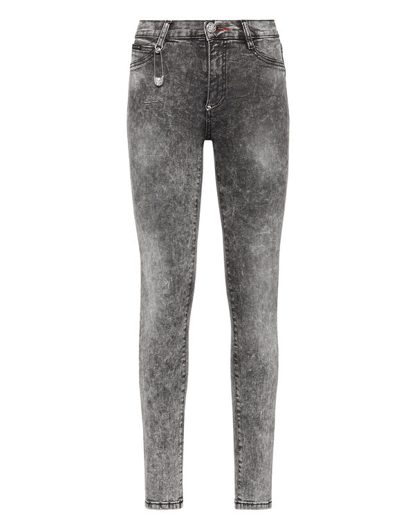 High Waist Jegging Pins Iconic Plein