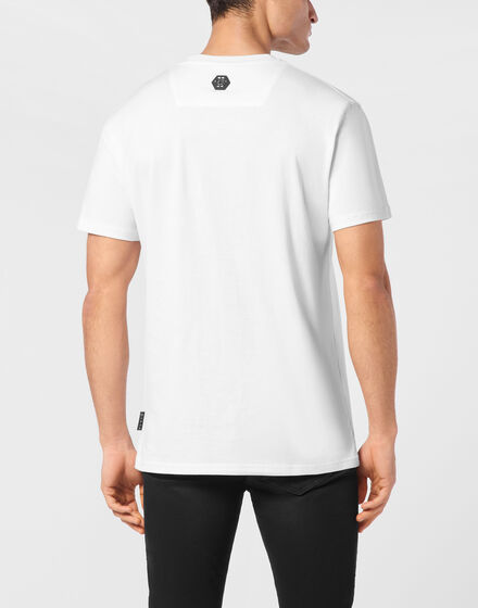 Jersey T-shirt Round Neck SS Strass Money Mouse