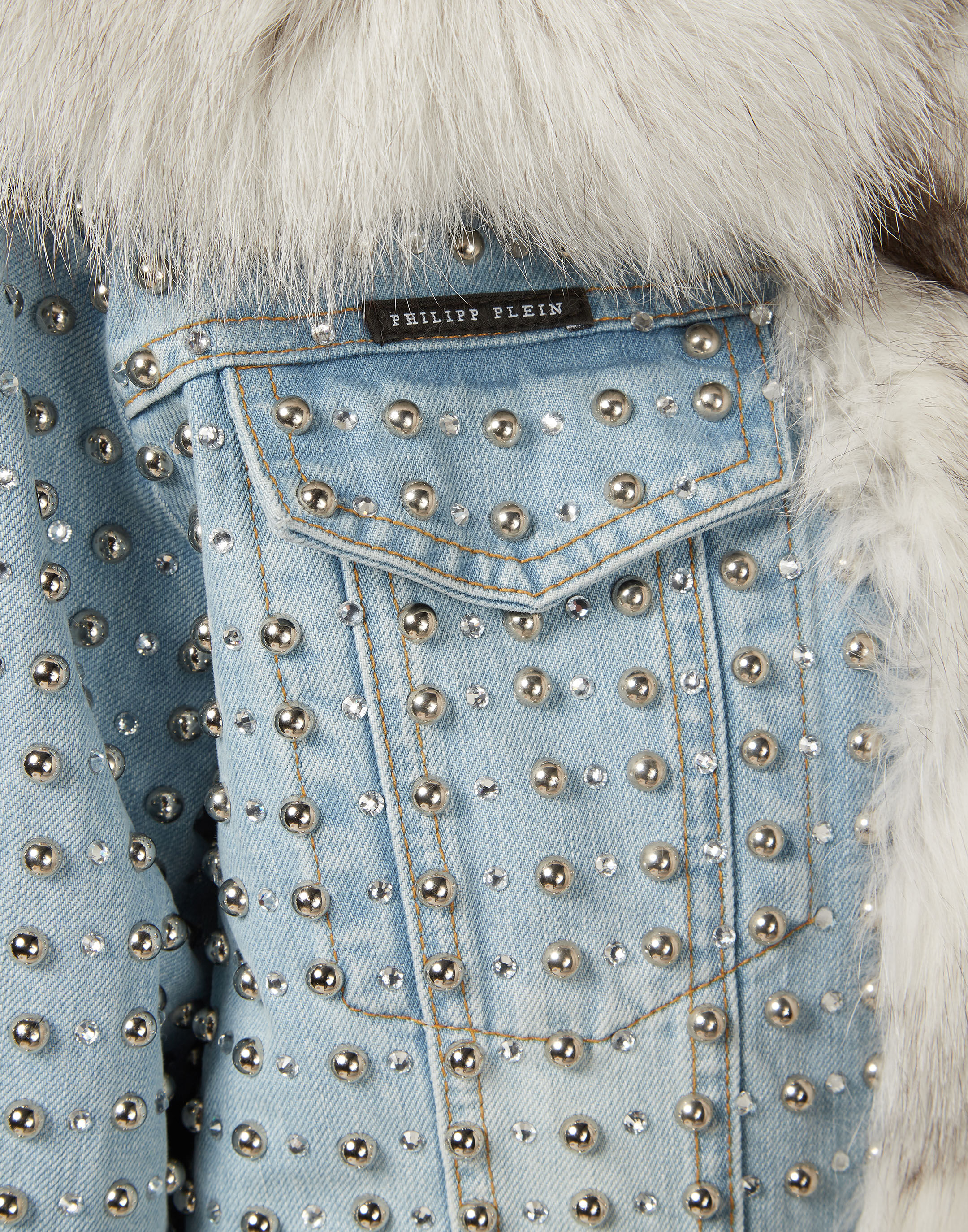 Denim Jacket Crystal
