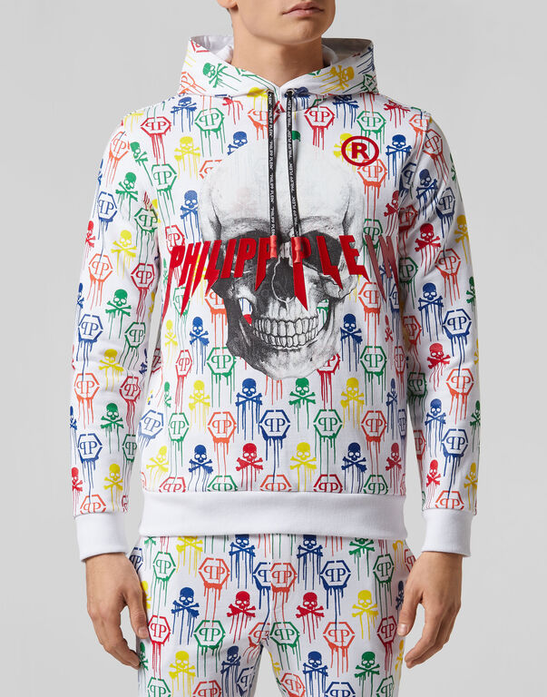 Hoodie sweatshirt Skull