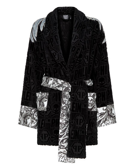 Short Bathrobe Silver Eagle