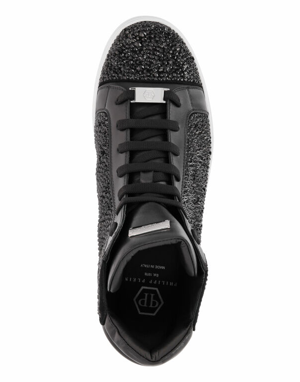 Hi-Top Sneakers Crystal