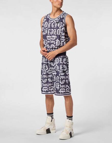 Jogging Basket Shorts Gothic Plein