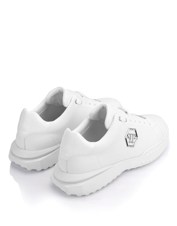 Nappa Leather Low-Top Sneakers Hexagon