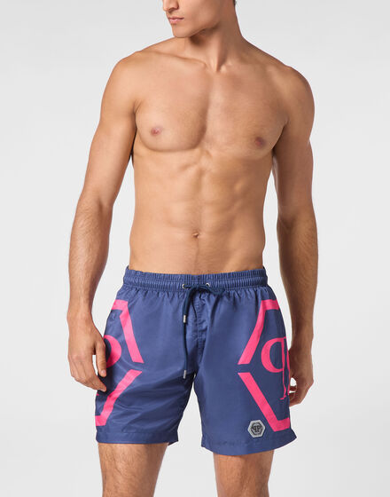 Short Swim Boxer Hexagon
