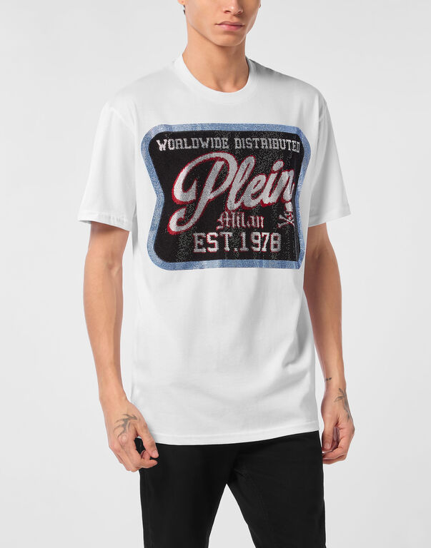 Round Neck T-Shirt Patch Plein Milan