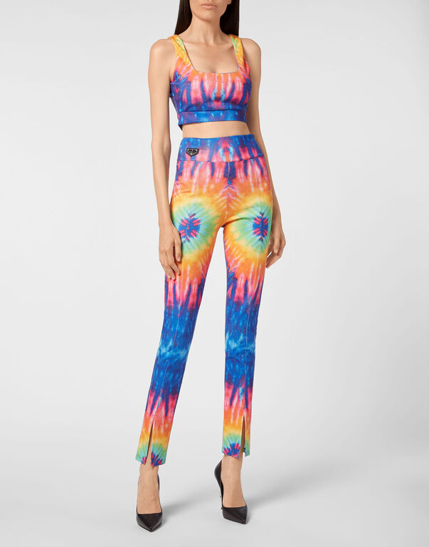 Super High Waist Leggings Stones Tie dye