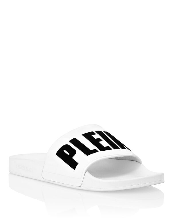 Hvilken en kassette klima Flat gummy sandals Philipp Plein TM | Philipp Plein Outlet