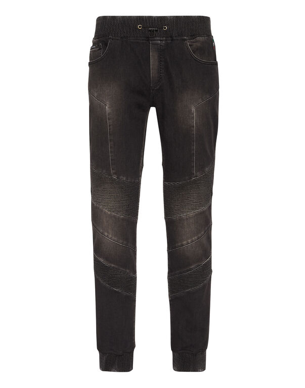 Denim Jogging Trousers