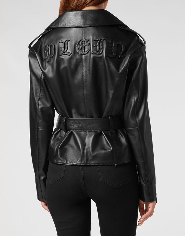 Oversize Leather Jacket