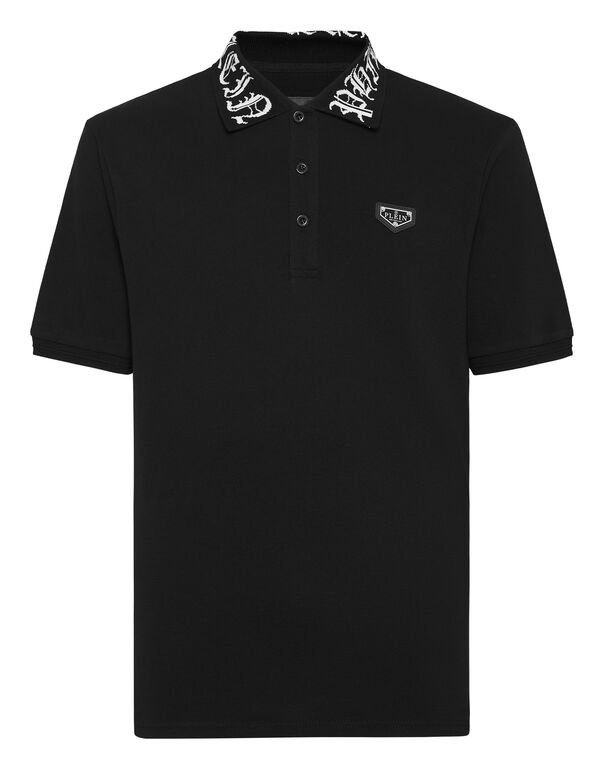 Pique Polo Shirt SS Gothic Plein