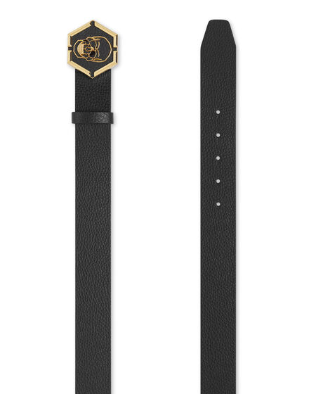 Leather Belt Iconic Plein
