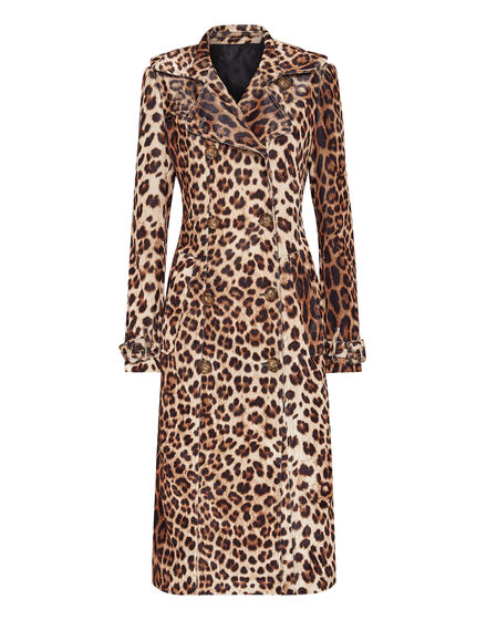 Trench coat Leopard